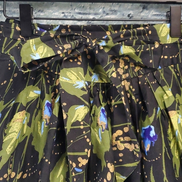 LOFT | Retro Style Ethereal Fairycore Cotton A-Line Floral Skirt - Picture 3 of 10